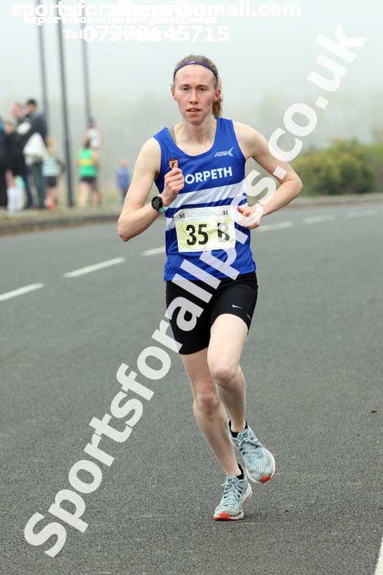 Senior womens 2019 Elswick Harirers Good Friday Road Relay, Newburn, Newcastle. Photo:  David T. Hewitson/Sports for All Pics